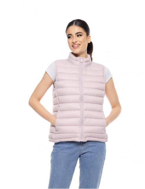Biston fashion γυναικείο αμάνικο με γιακά