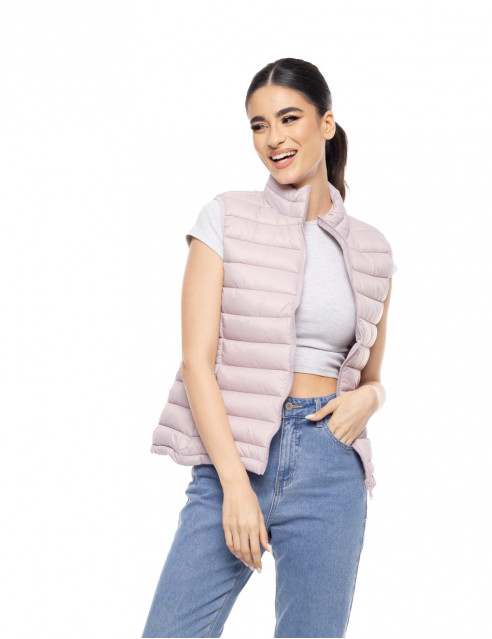 Biston fashion γυναικείο αμάνικο με γιακά