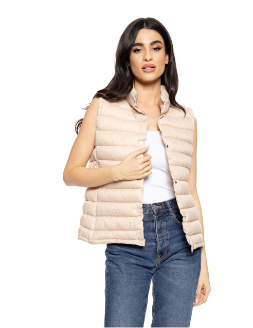 Biston fashion γυναικείο αμάνικο με γιακά