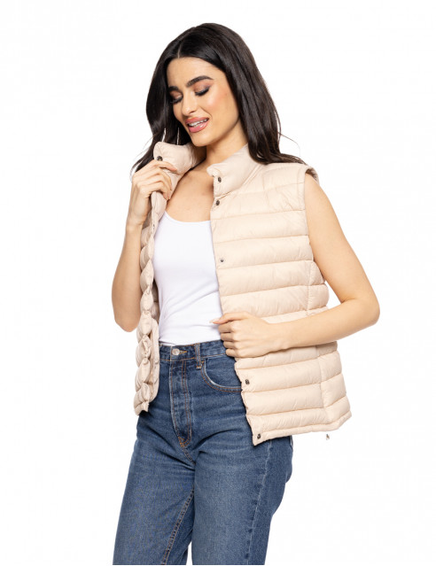Biston fashion γυναικείο αμάνικο με γιακά