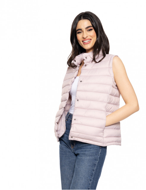 Biston fashion γυναικείο αμάνικο με γιακά