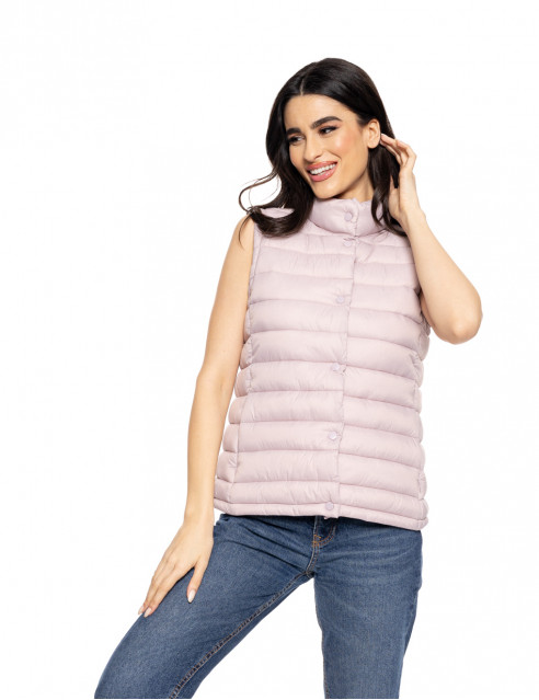 Biston fashion γυναικείο αμάνικο με γιακά