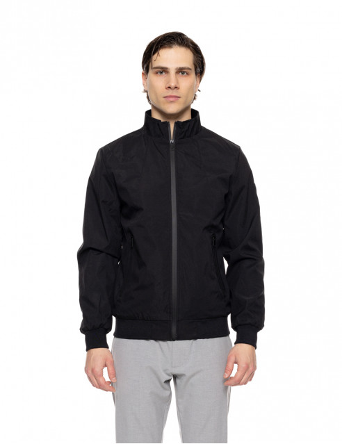 Biston fashion ανδρικό bomber πανωφόρι με γιακά