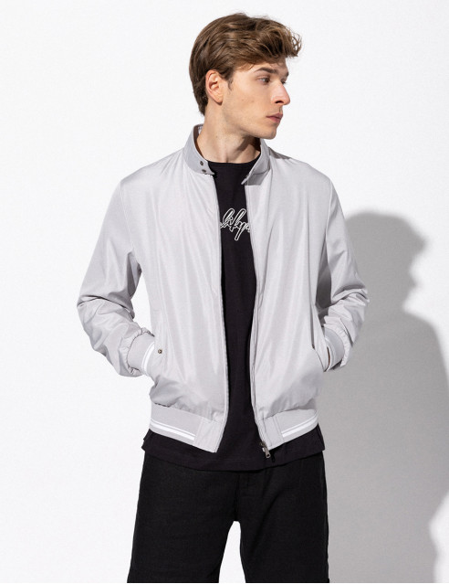 Splendid fashion ανδρικό bomber πανωφόρι με γιακά