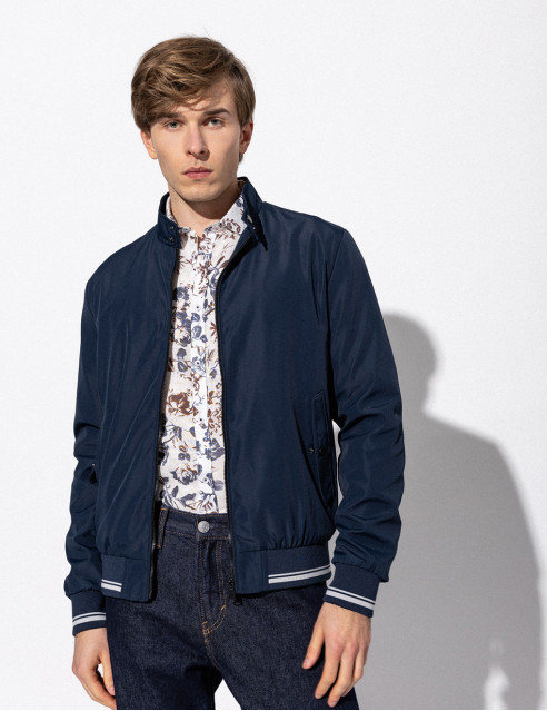 Splendid fashion ανδρικό bomber πανωφόρι με γιακά
