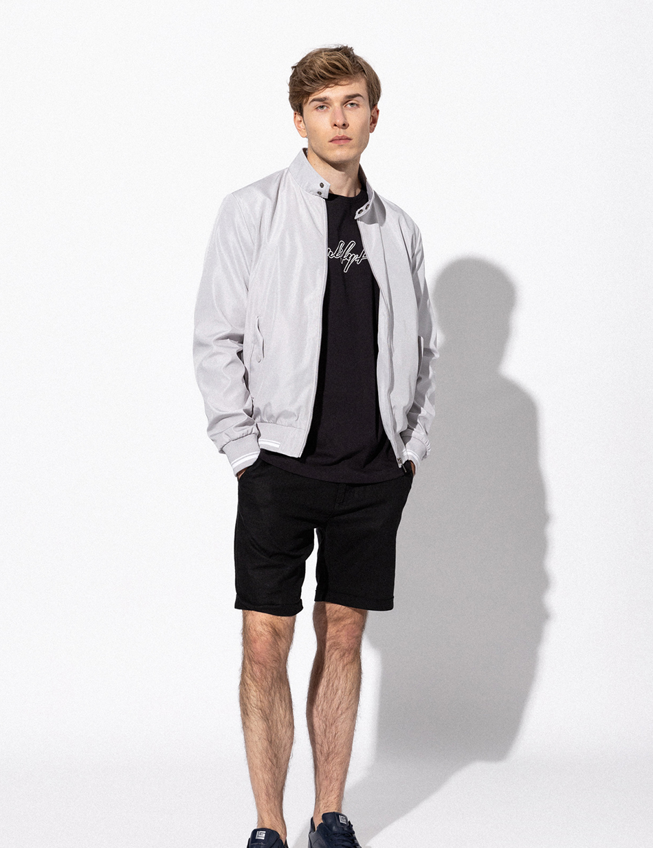 Splendid fashion ανδρικό bomber πανωφόρι με γιακά
