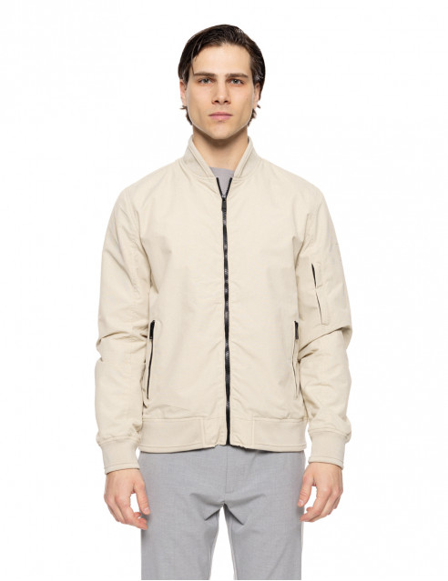 Biston fashion ανδρικό bomber πανωφόρι με γιακά