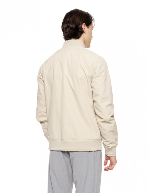 Biston fashion ανδρικό bomber πανωφόρι με γιακά