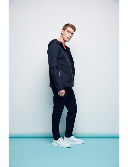 Splendid fashion ανδρικό πανωφόρι με κουκούλα