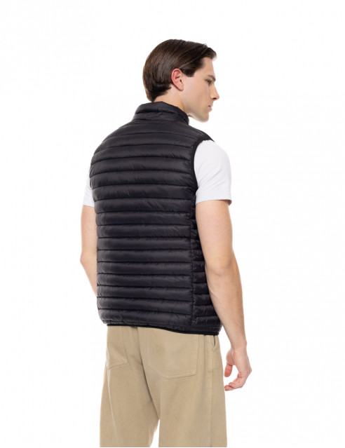Biston fashion ανδρικό ultra light αμάνικο μπουφάν με γιακά