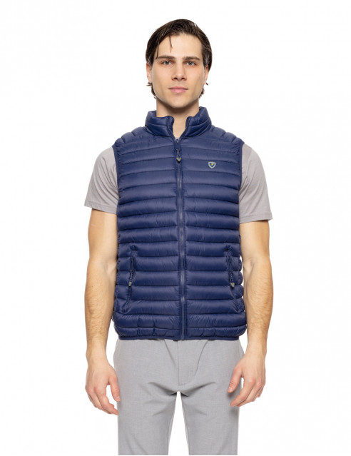 Splendid fashion ανδρικό ultra light αμάνικο μπουφάν με γιακά