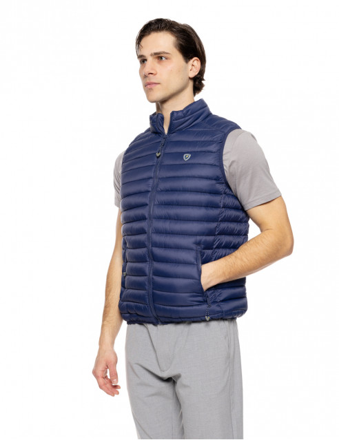 Splendid fashion ανδρικό ultra light αμάνικο μπουφάν με γιακά