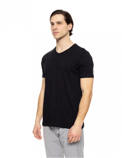 Smart fashion ανδρικό t-shirt με V λαιμό