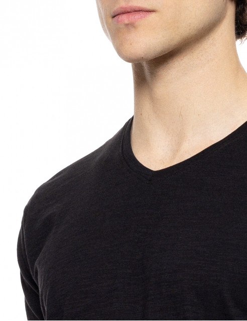 Smart fashion ανδρικό t-shirt με V λαιμό