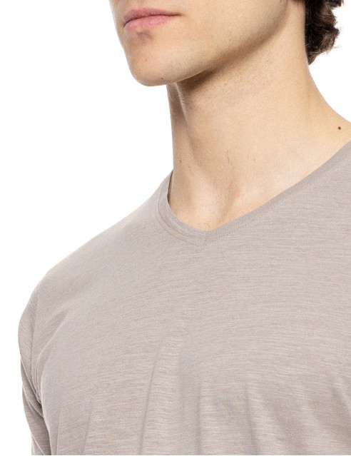 Smart fashion ανδρικό t-shirt με V λαιμό