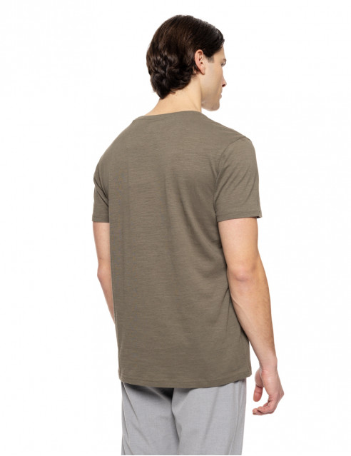 Smart fashion ανδρικό t-shirt με V λαιμό