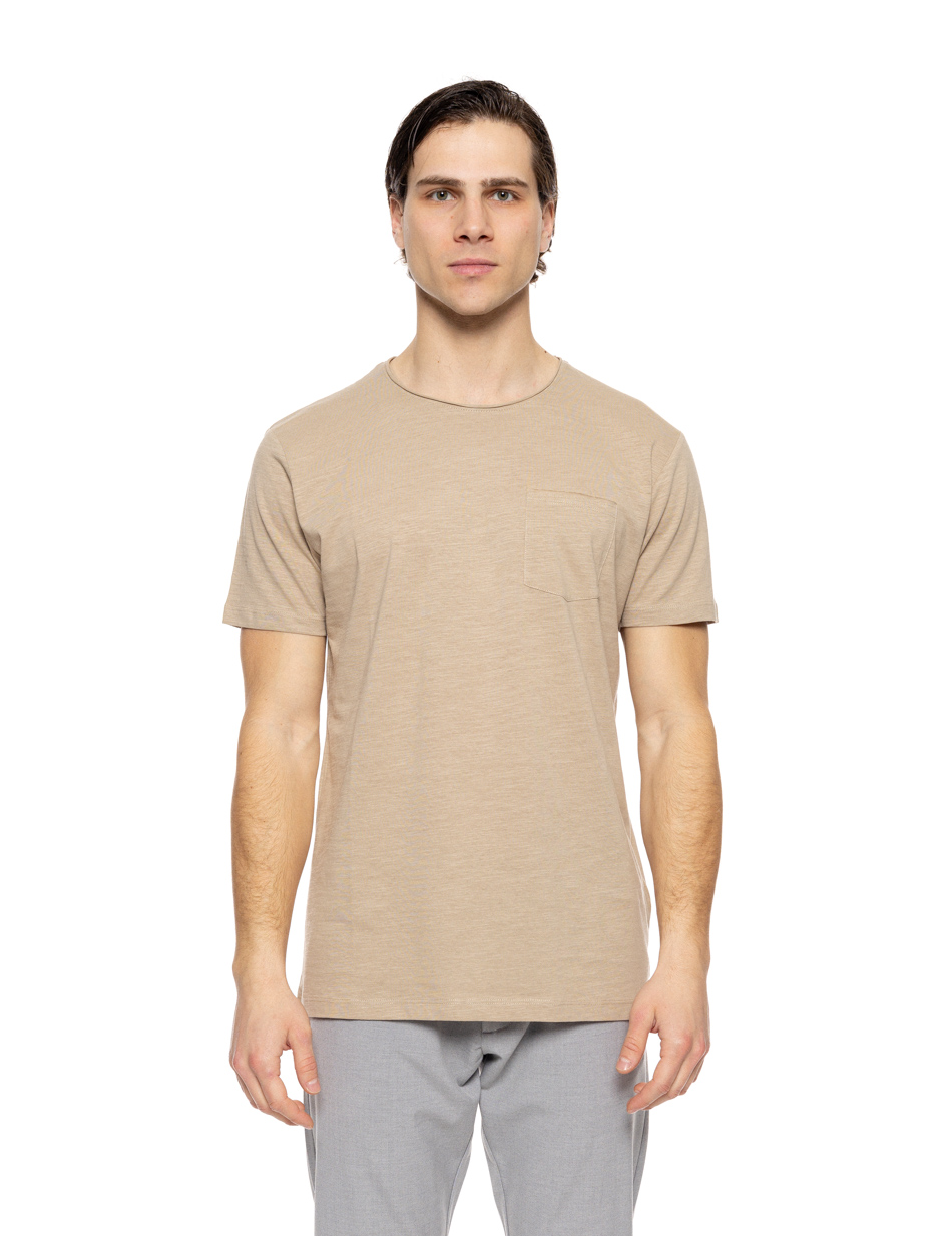Smart fashion ανδρικό t-shirt με τσέπη