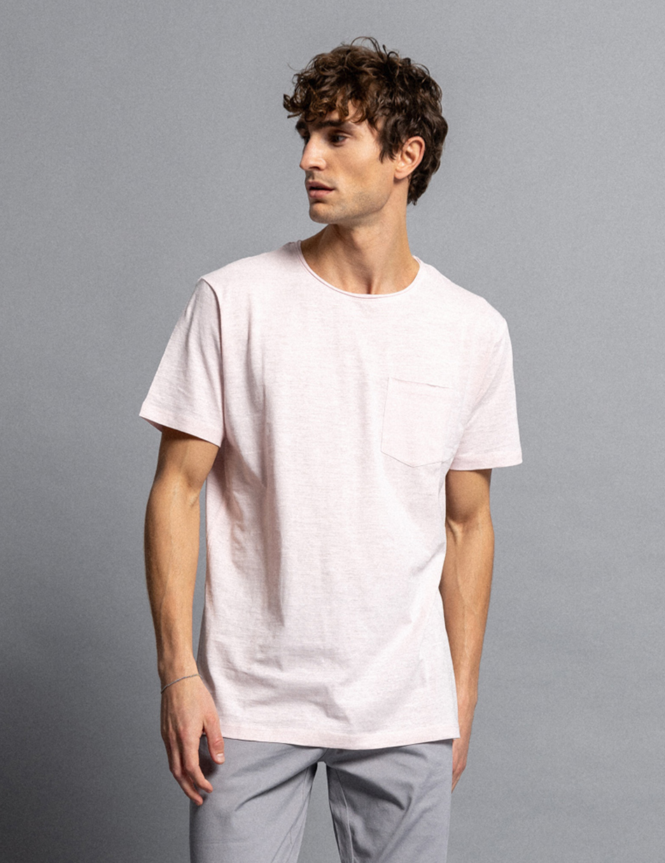 Smart fashion ανδρικό t-shirt με τσέπη