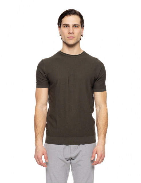 Smart fashion ανδρικό πλεκτό t-shirt