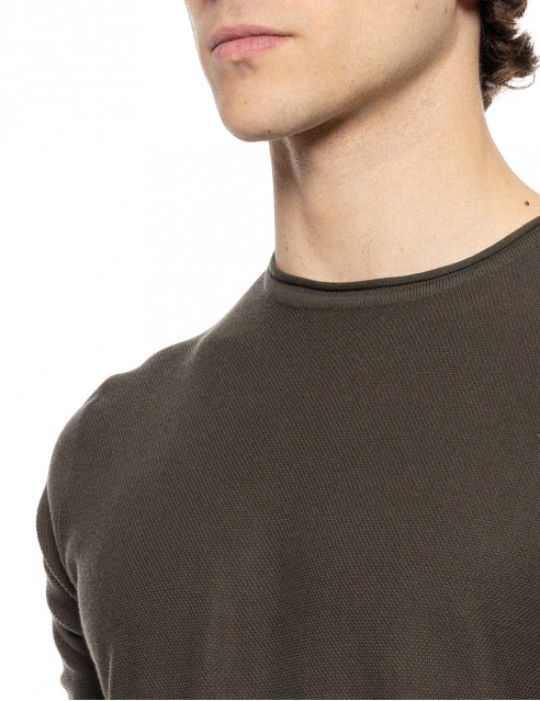 Smart fashion ανδρικό πλεκτό t-shirt