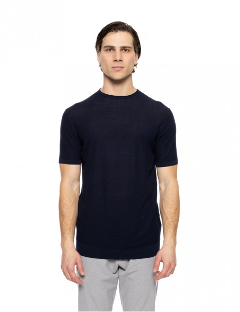 Smart fashion ανδρικό πλεκτό t-shirt