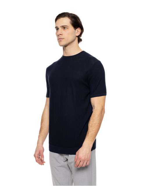 Smart fashion ανδρικό πλεκτό t-shirt