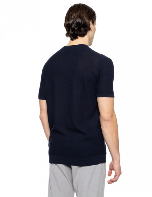 Smart fashion ανδρικό πλεκτό t-shirt