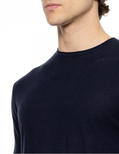 Smart fashion ανδρικό πλεκτό t-shirt