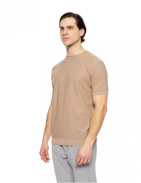 Smart fashion ανδρικό πλεκτό t-shirt