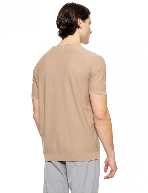 Smart fashion ανδρικό πλεκτό t-shirt