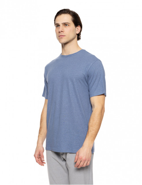 Smart fashion ανδρικό πλεκτό t-shirt