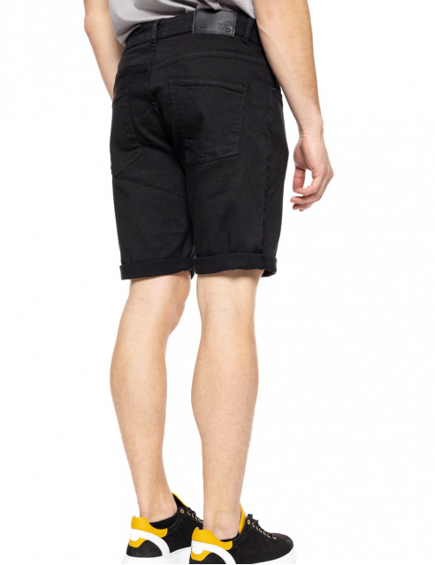 Biston fashion ανδρική 5τσεπη τζιν βερμούδα
