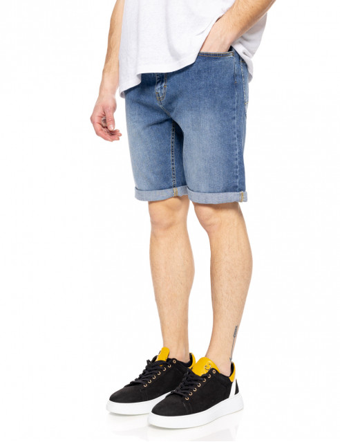 Splendid fashion ανδρική 5τσεπη τζιν βερμούδα