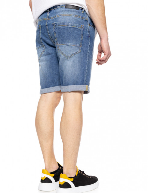 Splendid fashion ανδρική 5τσεπη τζιν βερμούδα