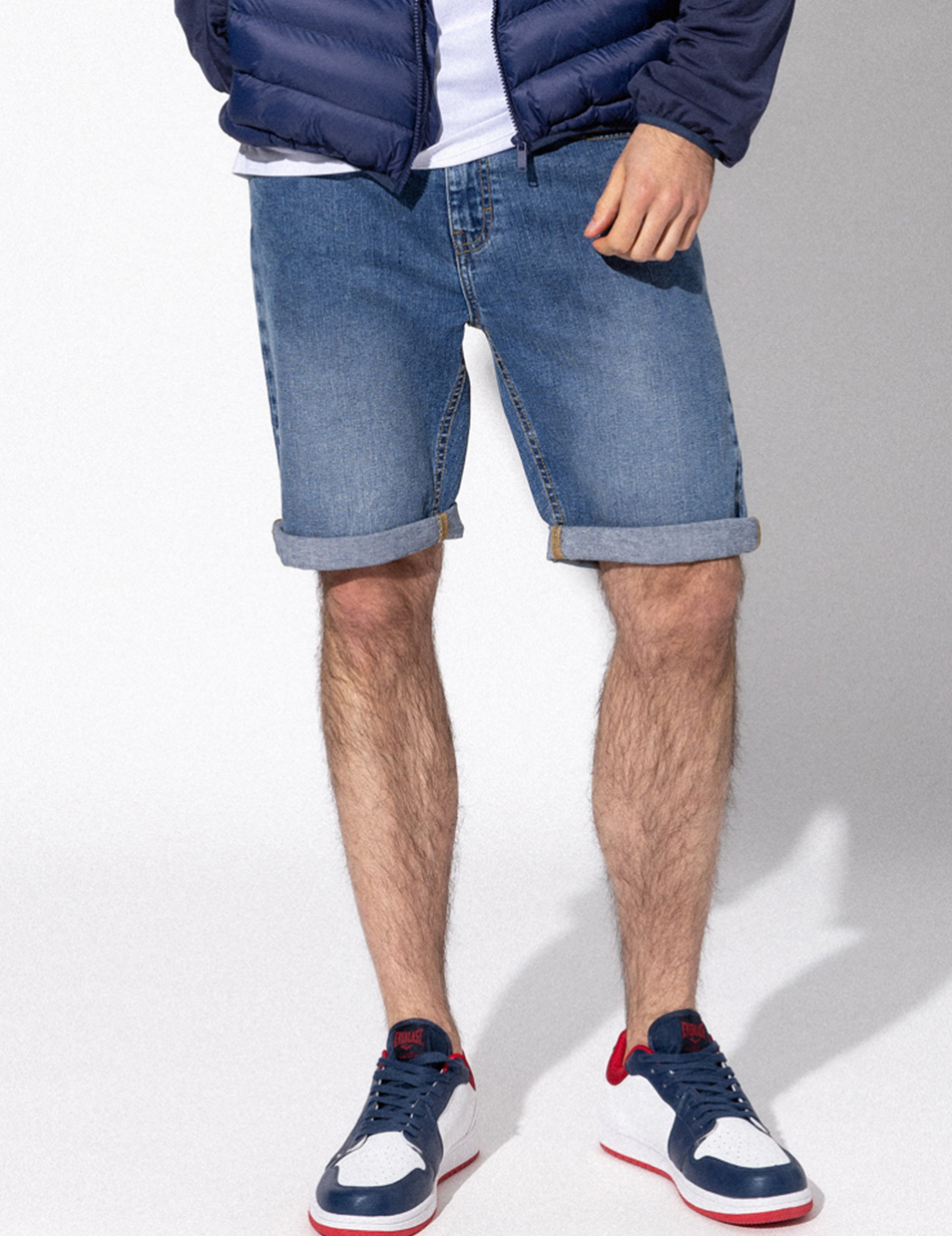 Splendid fashion ανδρική 5τσεπη τζιν βερμούδα