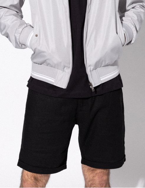 Splendid fashion ανδρική λινή βερμούδα chinos
