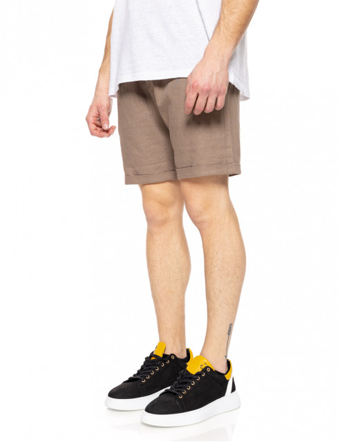 Splendid fashion ανδρική λινή βερμούδα chinos