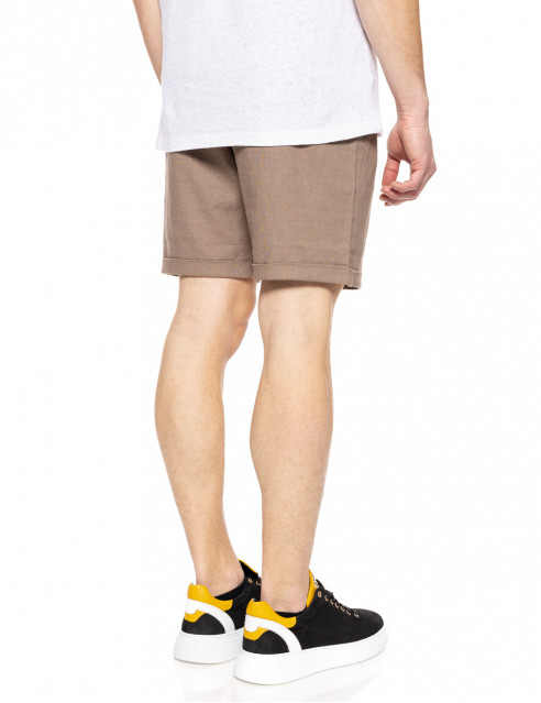 Splendid fashion ανδρική λινή βερμούδα chinos