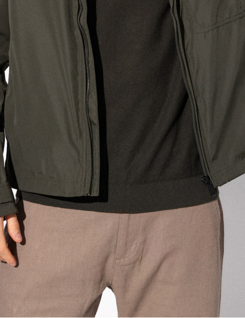 Splendid fashion ανδρική λινή βερμούδα chinos