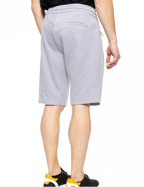 Biston fashion ανδρική φούτερ πικέ βερμούδα