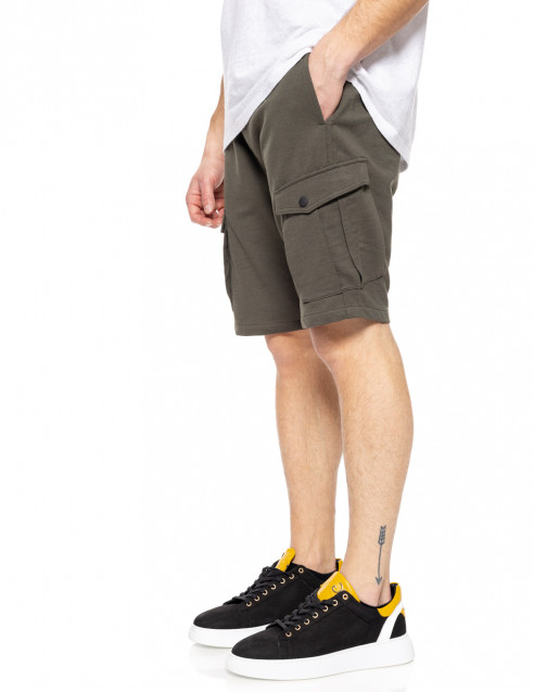 Splendid fashion ανδρική φούτερ βερμούδα cargo