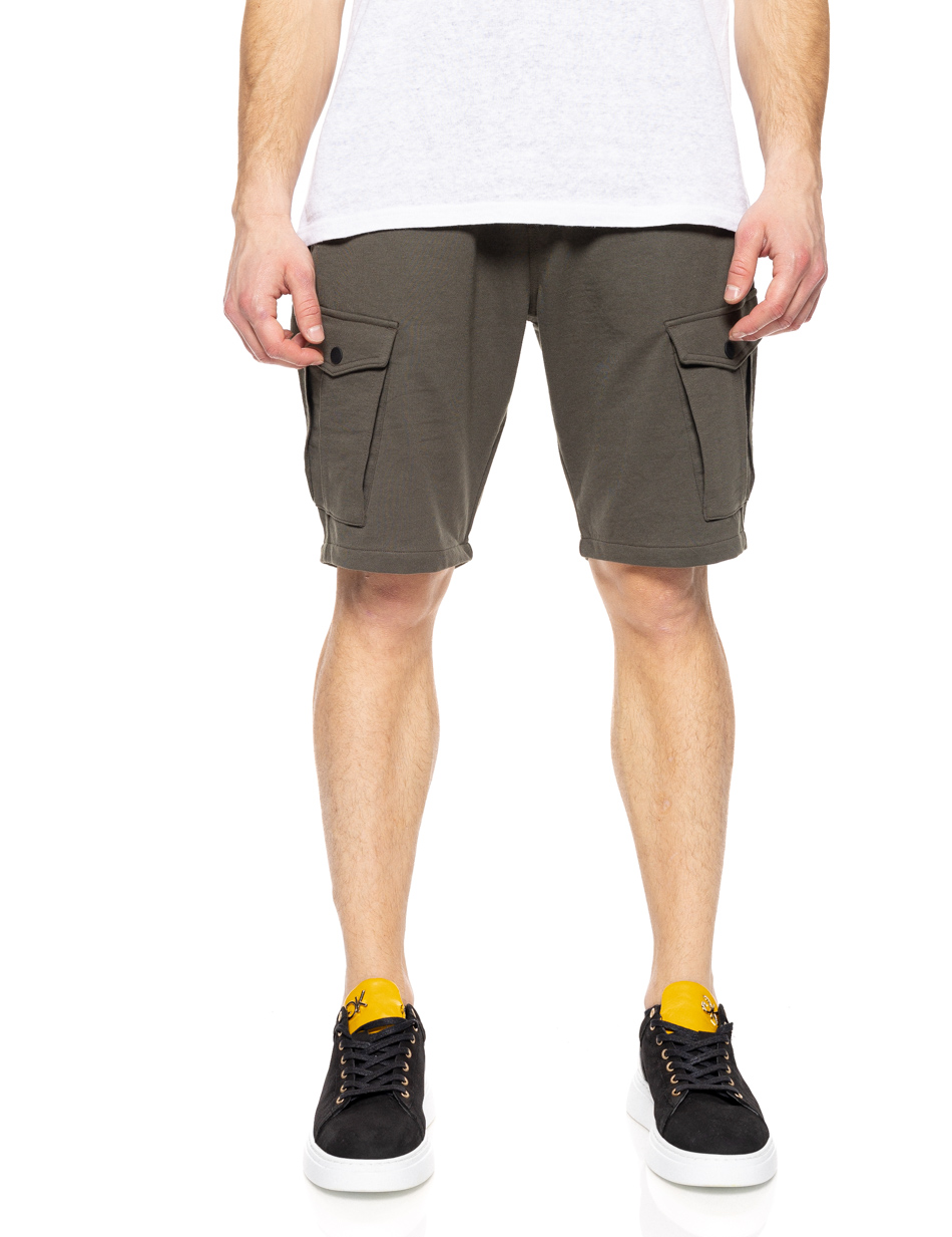 Splendid fashion ανδρική φούτερ βερμούδα cargo