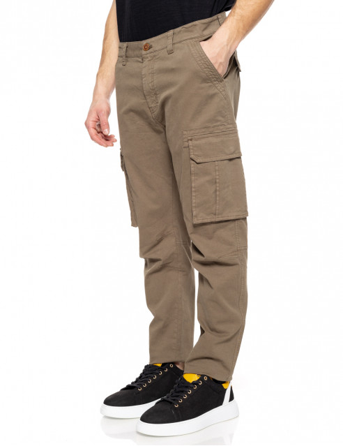 Biston fashion ανδρικό παντελόνι cargo