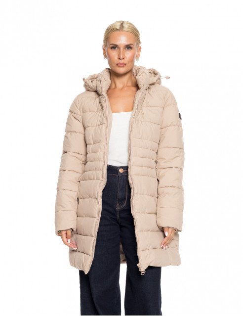 Splendid Fashion γυναικείο ντεμί μπουφάν με αποσπώμενη κουκούλα