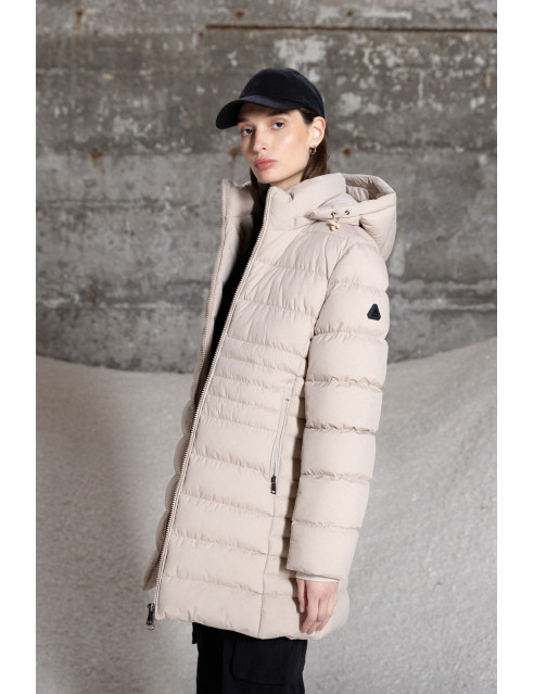 Splendid Fashion γυναικείο ντεμί μπουφάν με αποσπώμενη κουκούλα