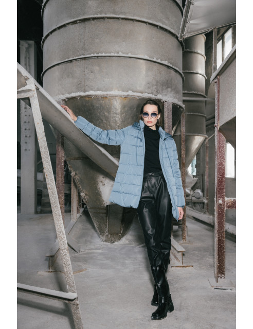 Splendid fashion γυναικείο demi μπουφάν με κουκούλα