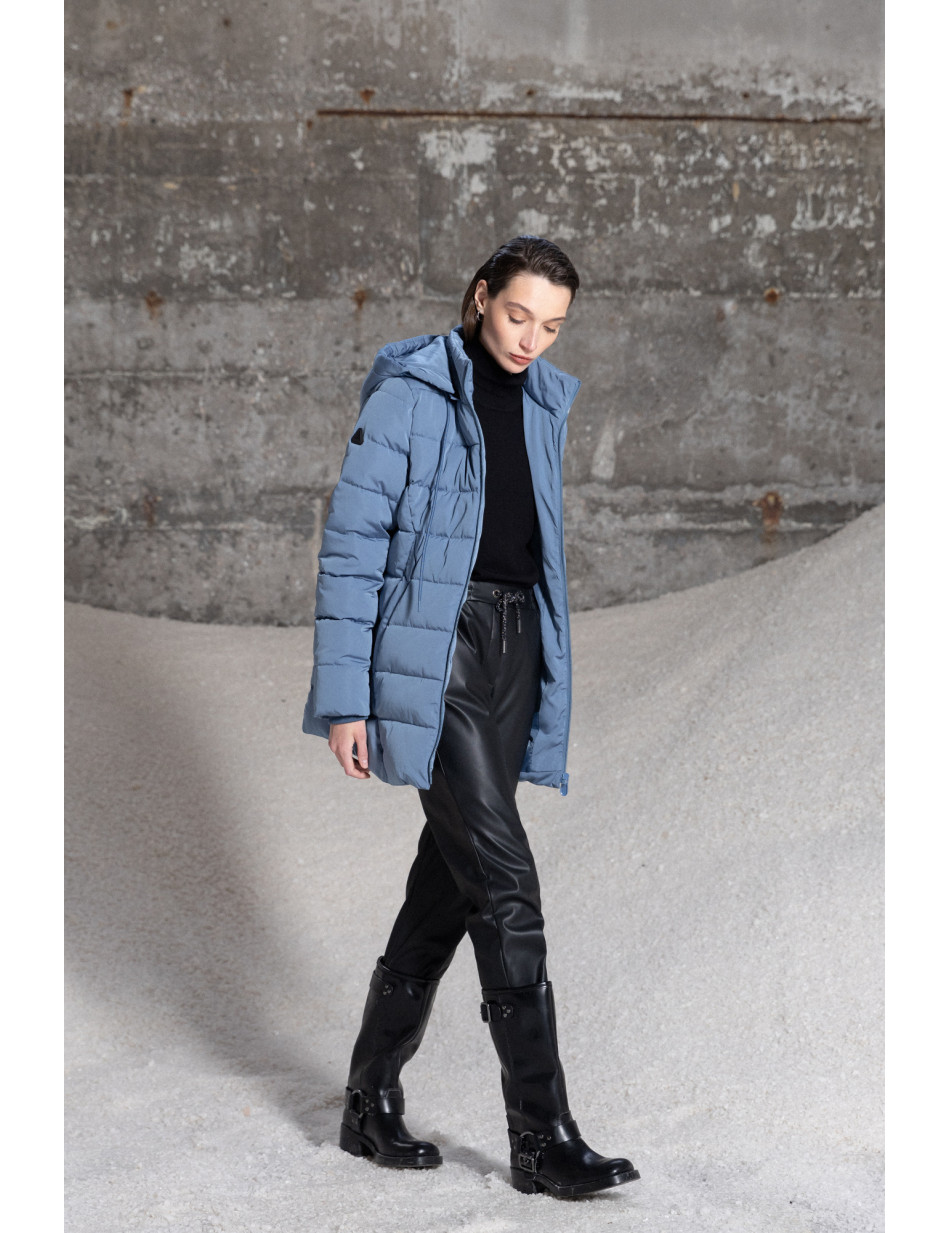 Splendid fashion γυναικείο demi μπουφάν με κουκούλα