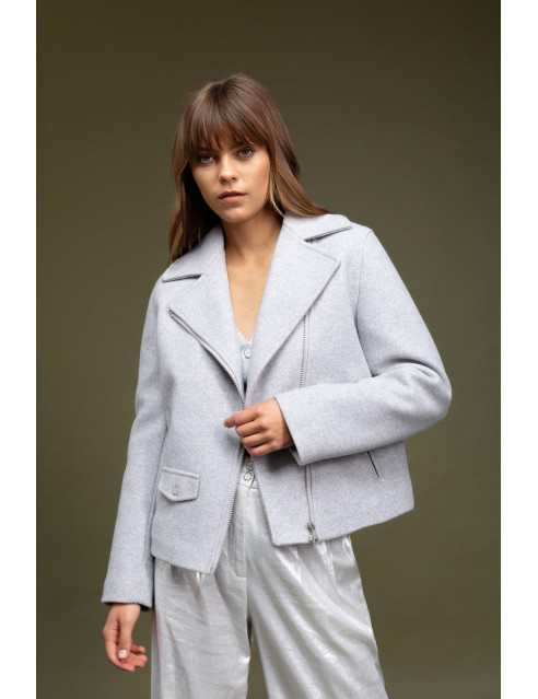 Biston fashion γυναικείο κοντό παλτό