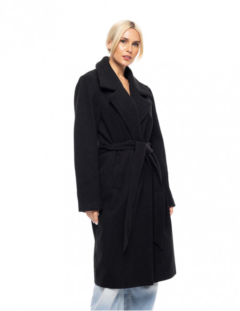 Splendid fashion γυναικείο μακρύ μάλλινο πανωφόρι
