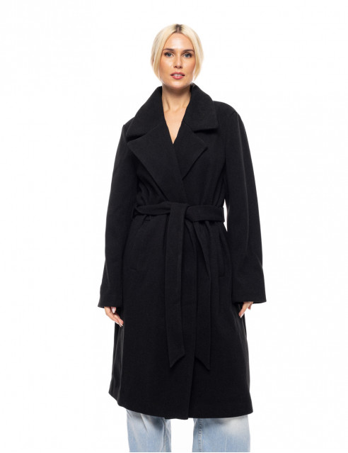 Splendid fashion γυναικείο μακρύ μάλλινο πανωφόρι